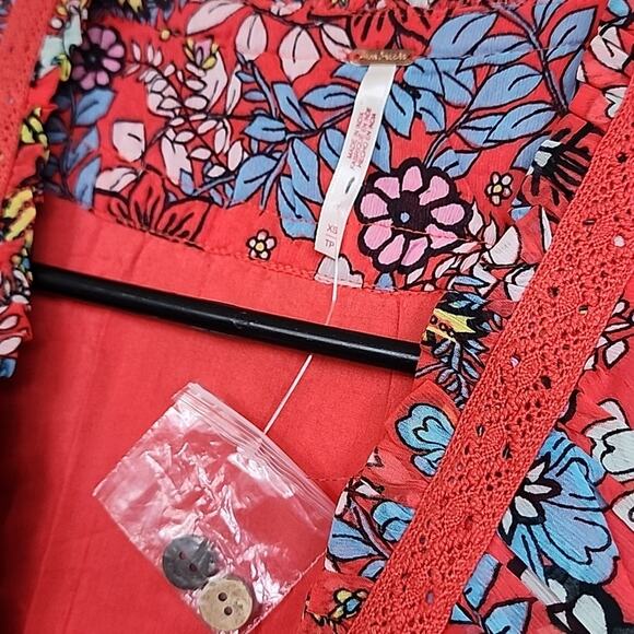 NWT Free People Cassis Floral Maxi Dress - Picture 3 of 8